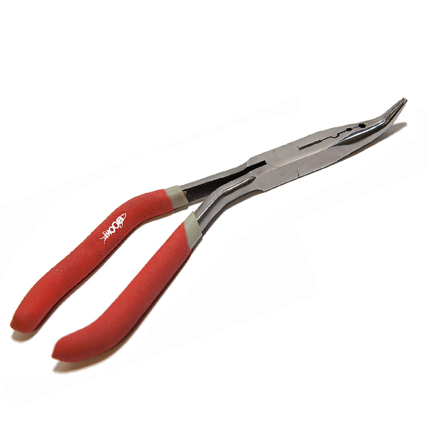 BENT LONG NOSE PLIERS - Click Image to Close