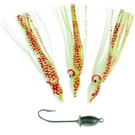 Flare Tout - Glo / Chartreuse / Red - 3/8 Oz Flare Tout - Glo / Chartreuse / Red - 3/8 Oz