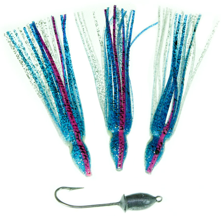 Flare Tout - Blue / Pink Stripe / Silver Belly - 3/8 Oz Flare Tout - Blue / Pink Stripe / Silver Belly - 3/8 Oz